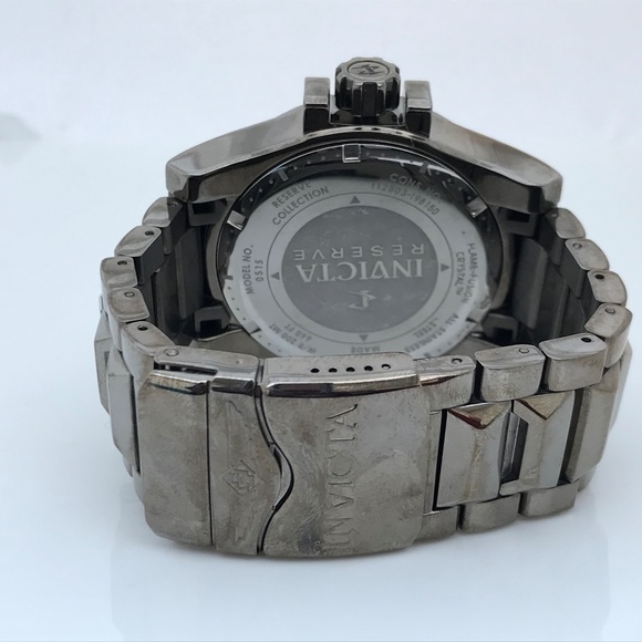 Invicta Reserve Men Watch Swiss Made Mother of Pea - Picture 4 of 8